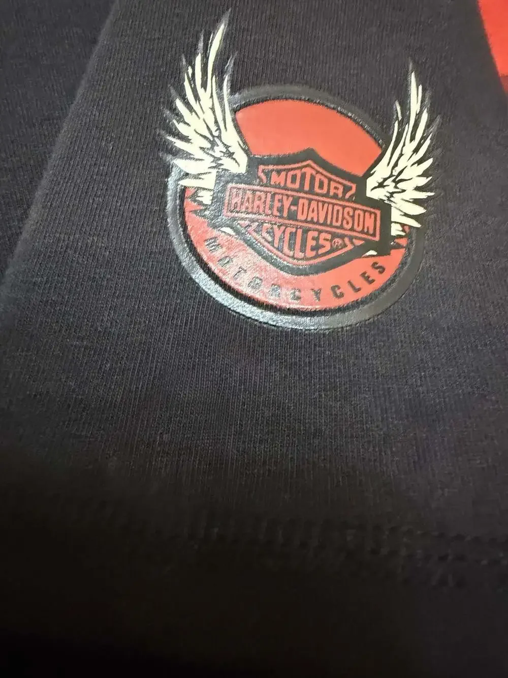 Harley-Davidson H-D Performance 1/4 Zip Pullover Shirt 2XL Red Black
